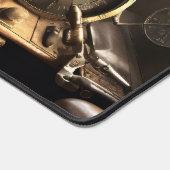 Steampunk-Cockpit Schreibtischunterlage (Ecke)