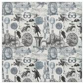 Steampunk Collage #2 - Neuheits-Gewebe Stoff (Muster)