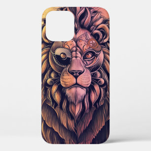 Steampunk Color Gradient Rustikale Lion Case-Mate iPhone Hülle