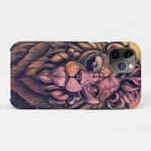 Steampunk Color Gradient Rustikale Lion Case-Mate iPhone Hülle (Rückseite (Horizontal))