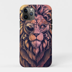 Steampunk Color Gradient Rustikale Lion Case-Mate iPhone Hülle