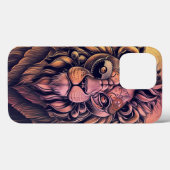 Steampunk Color Gradient Rustikale Lion Case-Mate iPhone Hülle (Rückseite (Horizontal))