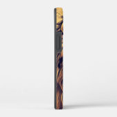 Steampunk Color Gradient Rustikale Lion Case-Mate iPhone Hülle (Rückseite / Rechts)