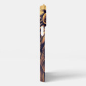 Steampunk Color Gradient Rustikale Lion iPhone Hülle (Rechte Seite)