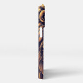 Steampunk Color Gradient Rustikale Lion iPhone Hülle (Rechte Seite)