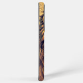 Steampunk Color Gradient Rustikale Lion Samsung Galaxy Hülle (Rechte Seite)