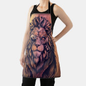 Steampunk Color Gradient Rustikale Lion Schürze (InSitu)