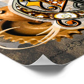 Steampunk Columbus Poster (Ecke)