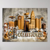 Steampunk Columbus Poster (Vorne)