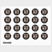 Steampunk Corgi Adventure Sticker - Whimsical Flyi (Blatt)