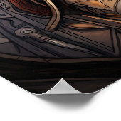 STEAMPUNK CORGI POSTER (Ecke)