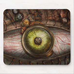 Steampunk - Creepy - Auge auf Technologie Mousepad