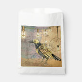Steampunk Crow Geschenktütchen (Vorderseite)