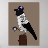 Steampunk Crow Poster (Vorne)