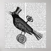 Steampunk Crow Poster (Vorne)
