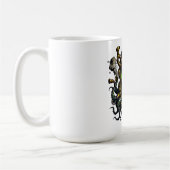 Steampunk-Cthulhu-Monster  Kaffeetasse (Links)