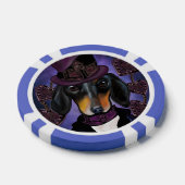 STEAMPUNK-DACKEL POKERCHIPS (Einzeln)