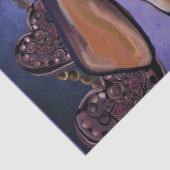 STEAMPUNK-DACKEL SEIDENPAPIER (Detail)