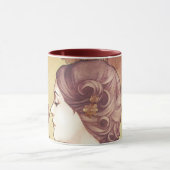 steampunk Dame Tasse (Zentrum)