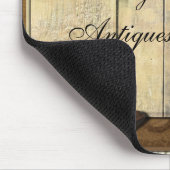 Steampunk Damenschneiderin-Raum Mousepad (Ecke)