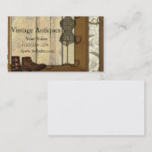 Steampunk Damenschneiderin-Raum Visitenkarte (Vorne/Hinten)