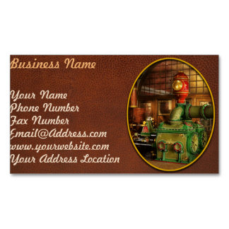 Steampunk - Dampfpumpe in Worthington 1880 Magnetische Visitenkarte