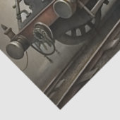 Steampunk-Dampfzug-Decoupage-Tissue-Papier Seidenpapier (Ausschnitt)