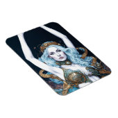 Steampunk Dancing Woman Magnet (Rechte Seite)