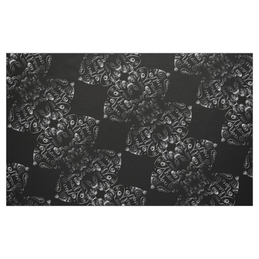 Steampunk "Danke" Motorhörer Stoff (Fat Quarter (45,7 x 55,9 cm))