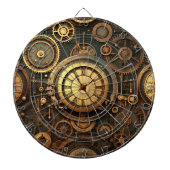 Steampunk Dartboard Dartscheibe (vorne)