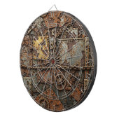 Steampunk Dartboard Dartscheibe (Vorderseite rechts)