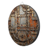 Steampunk-Dartscheibe Dartscheibe (Vorderseite rechts)