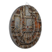 Steampunk-Dartscheibe Dartscheibe (Vorderseite Links)