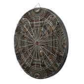 Steampunk-Dartscheibe Dartscheibe (Vorderseite rechts)