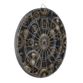Steampunk-Dartscheibe Dartscheibe (Vorderseite Links)