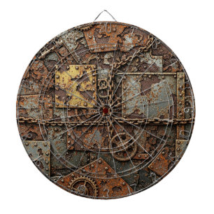 Steampunk-Dartscheibe Dartscheibe