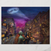 Steampunk - Das große Mustachio Flyer (Vorne)