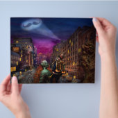 Steampunk - Das große Mustachio Flyer (Hand)