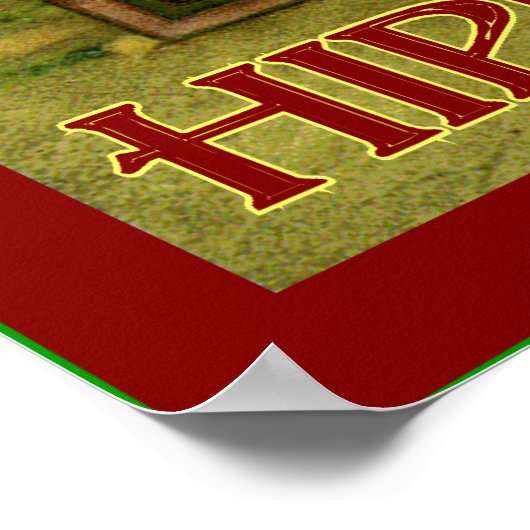 SteamPunk ~ Das industrielle Hippoo Poster (Ecke)