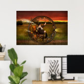 Steampunk - Das Monrad des Herrn Poster (Heimbüro)