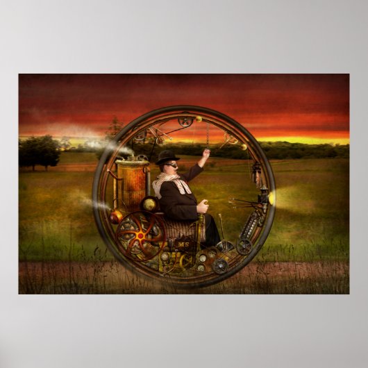 Steampunk - Das Monrad des Herrn Poster (Vorne)