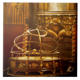 Steampunk - Das Planetarium Fliese