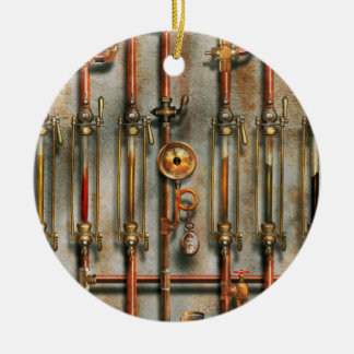 Steampunk - Das Schmierkrümmer Keramik Ornament