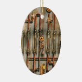 Steampunk - Das Schmierkrümmer Keramik Ornament (Rechts)