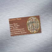 Steampunk - Das Schmierkrümmer Magnetische Visitenkarte (Beispiel)