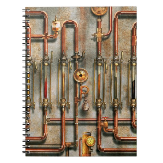 Steampunk - Das Schmierkrümmer Notizblock (Vorderseite)