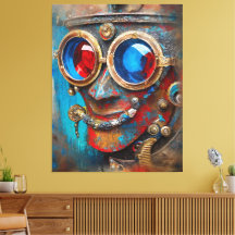 Steampunk Das Zin-Man-Portrait