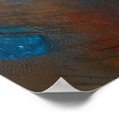 Steampunk Das Zin-Man-Portrait Poster (Ecke)