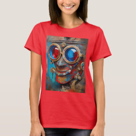 Steampunk Das Zin-Man-Portrait T-Shirt