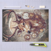Steampunk Deer Seidenpapier (Handwerk)